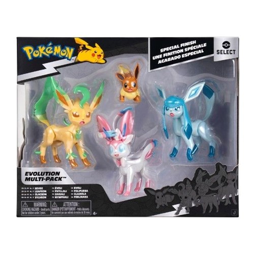 Pokemon Evolution Multi-pack Eevee, Leafeon, Glaceon, Sylveon
